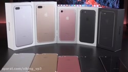 آنباکس ایفون ۷ و ۷s