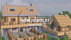 نحوه ساخت خانه مزرعه ای در ماین کرافت