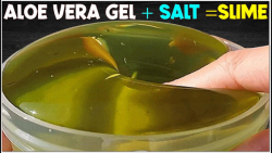 آموزش ساخت اسلایم با ژل الوئه...