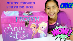 جعبه سوپرایز السا و انا فروزن...