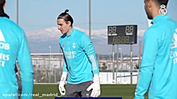 تمرینات با انگیزه رئال مادرید...
