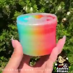 اسلایم رنگین کمانی