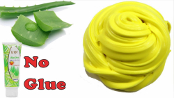 آموزش 2 مدل اسلایم با الوئه ور...