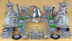 اسلایم میکاپ اکلیلی   تم نقره...