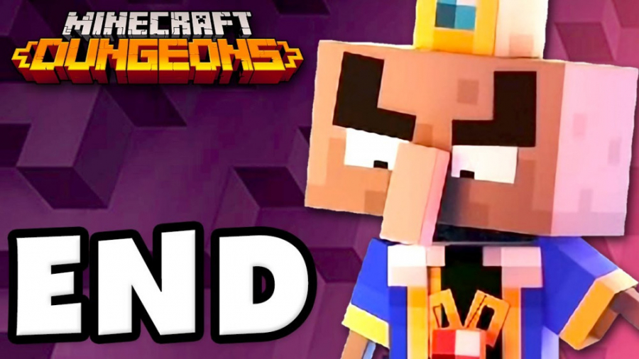 مرحله اخر ماینکرفت دانجز | end Minecraft Dungeons