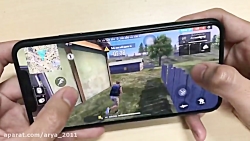 تست بازی فری فایر در گوشی اپل آیفون 11 پرو مکس