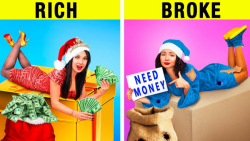 بابانوئل پولدار در مقابل بابان...