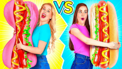 چالش خنده دار غذایی و موقعیت ه...