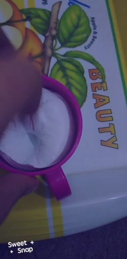 اسلایم خامه ای من