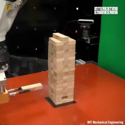 رباتی که جنگا بازی میکند!