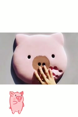 اسلایم خوک خامه ای