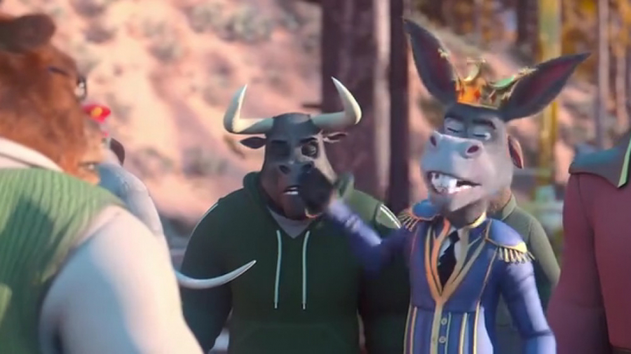 انیمیشن: الاغ شاه  The Donkey King | کمدی زمان6109ثانیه