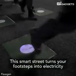 برق با راه رفتن تولید میشه