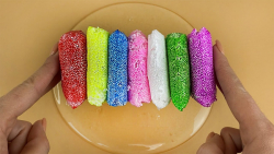 اسلایم اکلیلی # اسلایم کرانچی...