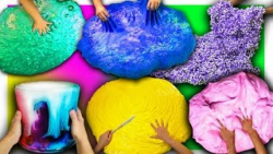 10 اسلایم بزرگ در 12 دقیقه