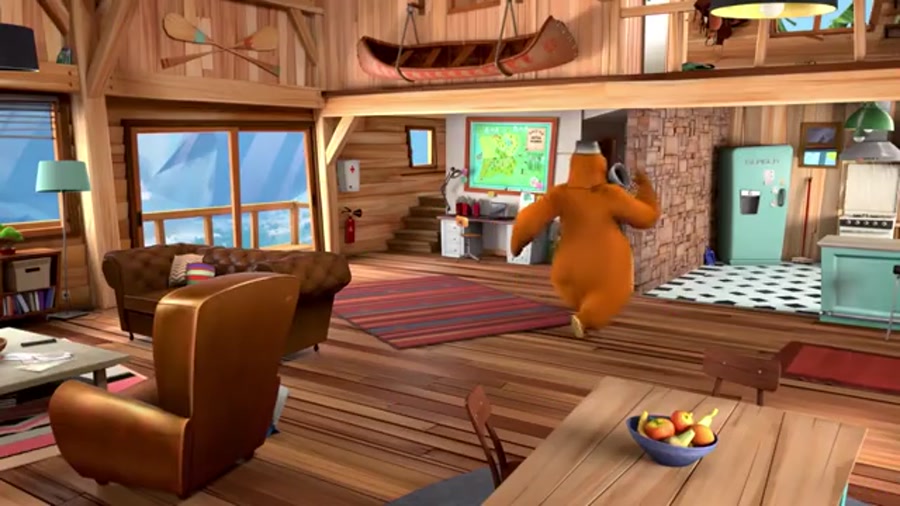 کارتون گریزی و موش سفر فضایی