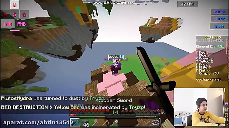 بدوارز مونتاج به همراه میوزیک# bedwars montage with music#1 I تام کروز