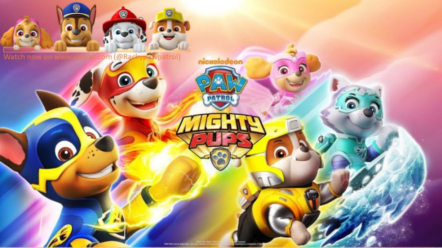 paw patrol mighty pups cartoon in hindi