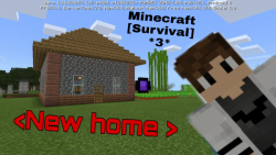 (ماینکرافت survival) قسمت3 :ساخت خونه ی جدید و خونه درختی.