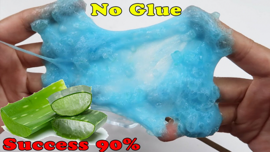 آموزش اسلایم با الوئه ورا و خم...