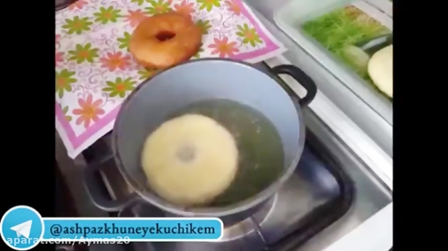 طرز تهیه دونات