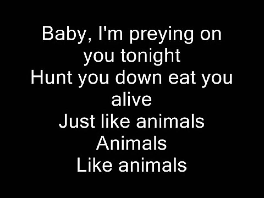 Sum 41 still waiting. Песня animals maroon 5 перевод. Песня just like animals текст. Одежда из клипа animals maroon 5. Animals maroon 5 текст.