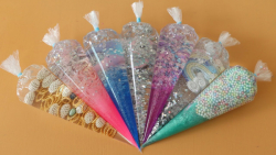 اسلایم شفاف یونیکورنی