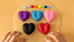 میکس اسلایم شفاف # مواد رنگی و...