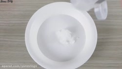 اموزش اسلایم بدون چسب و بوراکس