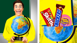 4 ایده جالب دزدکی بردن خوراکی...