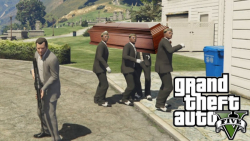 طنز مراسم تدفین در GTA 5