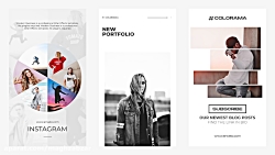 پروژه افترافکت مجموعه استوری ا...