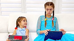 ناستیا و میا  تکرار کارهای روز...