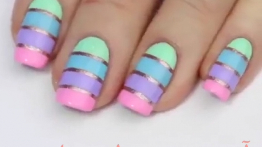 اموزش تزئیین ناخن*-*فالو=فالو