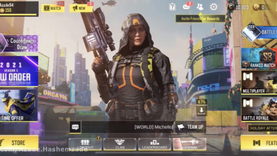 معرفی بازی Call Of Duty mobile دکتر محمد حسین رضوانی