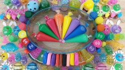 ساخت اسلایم   مخلوط با اسلایمه...