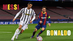 دریبل های فوق العاده مسی و رون...