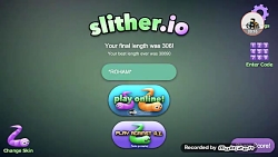 بررسی بازی slither.io
