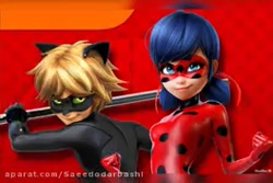 عکس های مرینت و گربه ی سیاه حت...