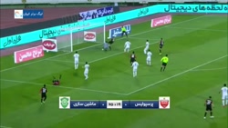 خلاصهی بازی پرسپولیس و ماشین...