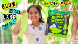 ساخت اسلایم درخشان در تاریکی