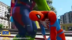 جنگ مردعنکبوتی و هالک با دوبله...