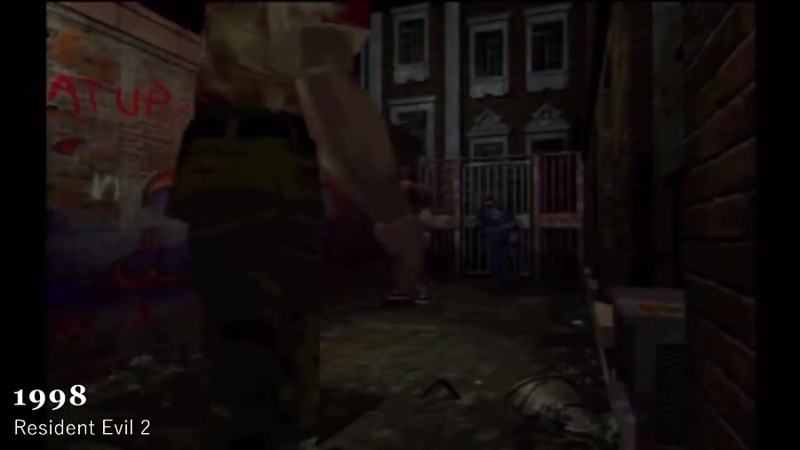 پیشرفت گرافیکی سری بازی Resident Evil 1996 تا سال 2021