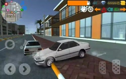 تصادف پژو پارس و سمند در بازی کلاچ