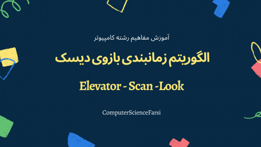 سیستم عامل - الگوریتم زمانبندی بازوی دیسک ELEVATOR - SCAN - LOOK لمینت