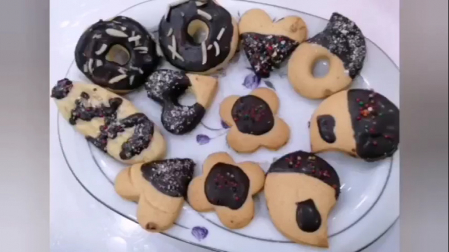 طرز تهیه بسکوییت با کمترین مواد بدون فر