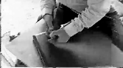 آماده سازی سنگ قبر موقت "مهردا...