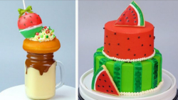 دستور تهیه بهترین کیک هندوانه...