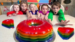 وانیا و مانیا : ژله های رنگی