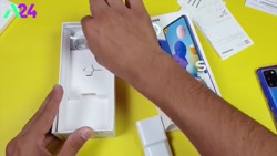 آنباکس گوشی سامسونگ گلکسی a21s